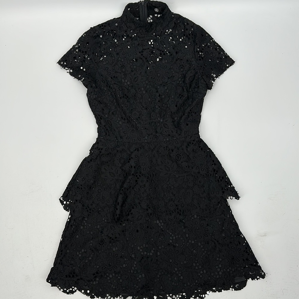 Missguided Dress Black Lace size 2 - Picture 1 of 11